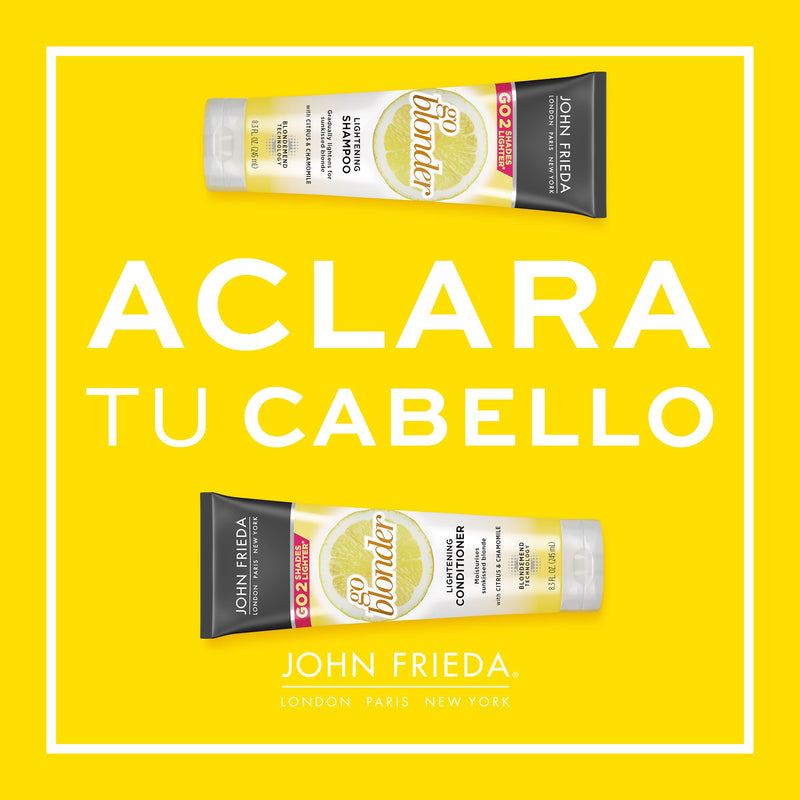 Shampoo Go Blonder Lightening John Frieda 245 ml Higiene Personal Mundo Limpio 
