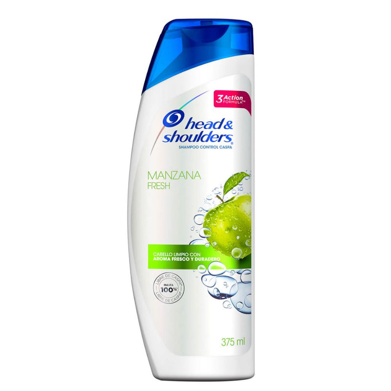 Shampoo Manzana Fresh Head&Shoulders 375 ml Higiene Personal Mundo Limpio 