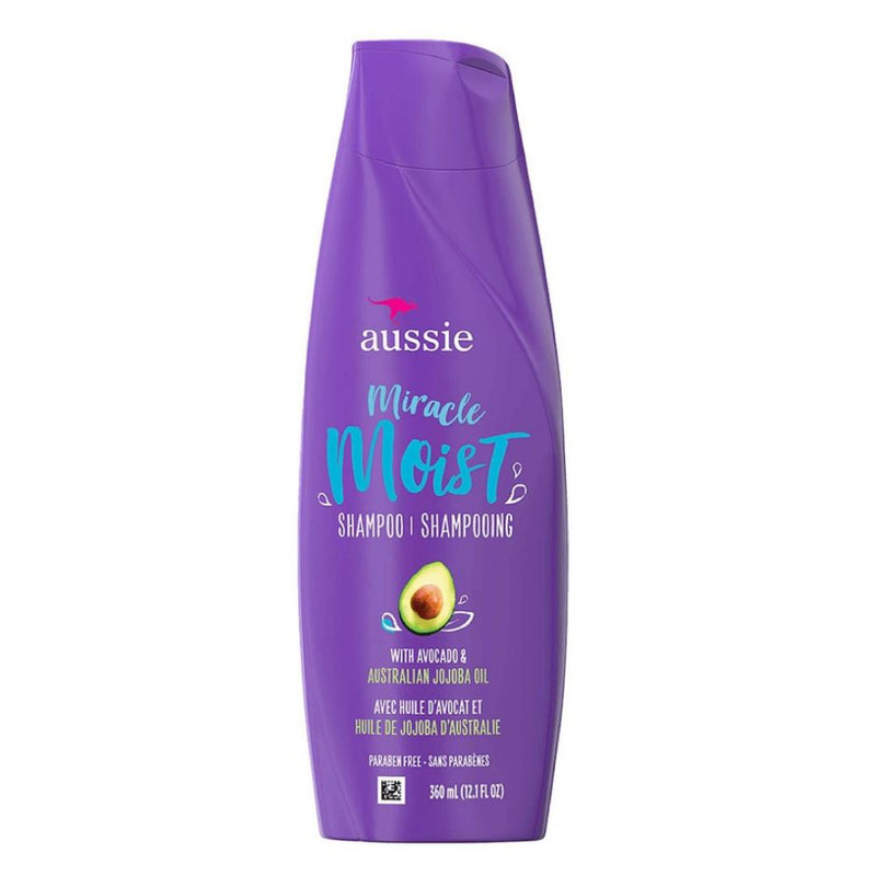 Shampoo Miracle Moist Aussie 360 ml Higiene Personal Mundo Limpio 