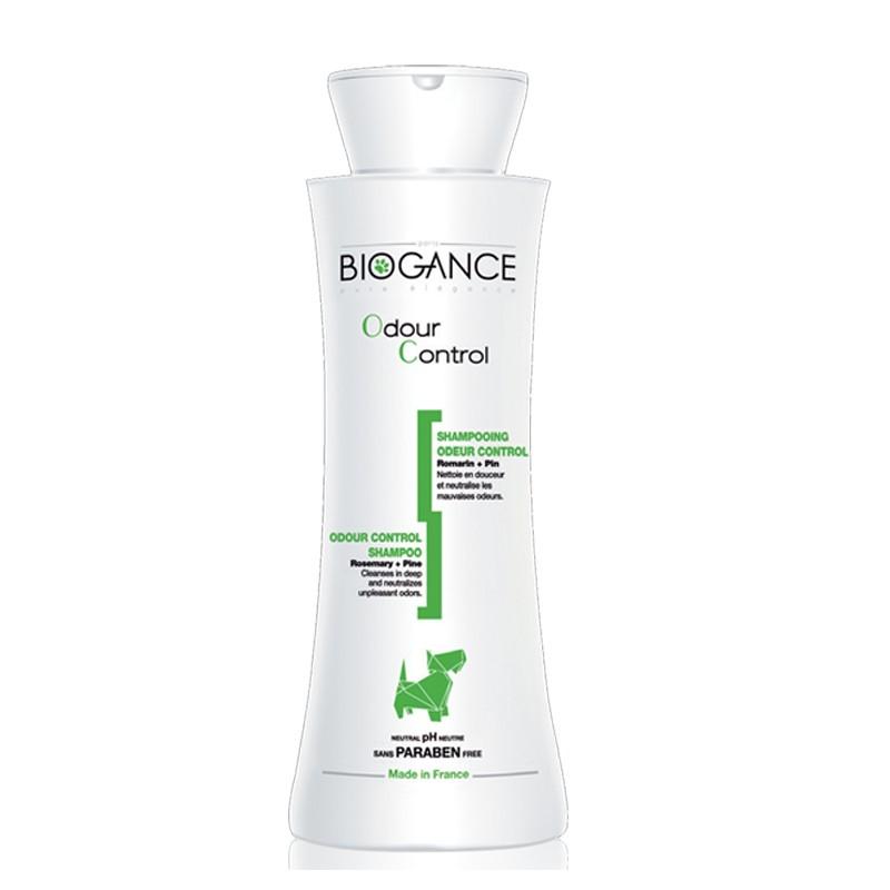 Shampoo Odour Control Biogance 250 ml Mascotas mundolimpio.cl 