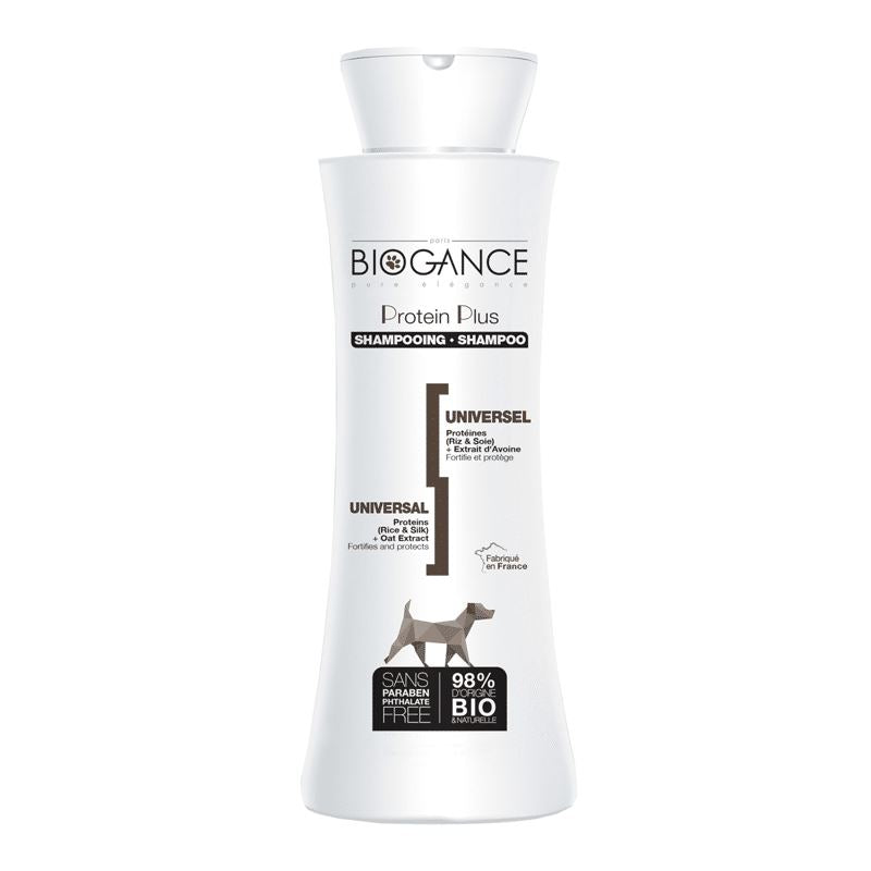 Shampoo Protein Plus Biogance 250 ml Mascotas mundolimpio.cl 