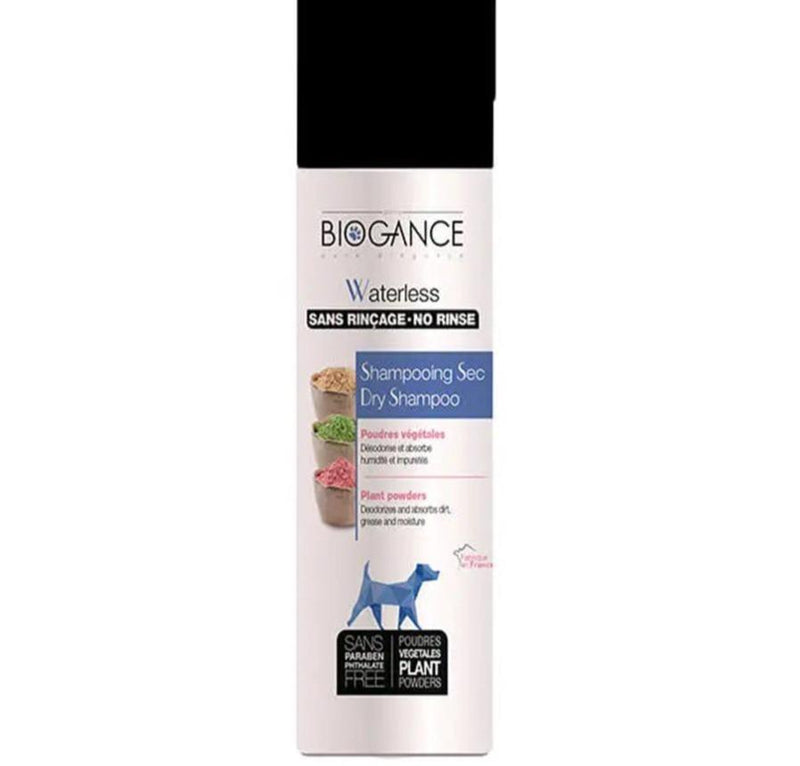 Shampoo Waterless Dog Biogance 300 ml Mascotas mundolimpio.cl 