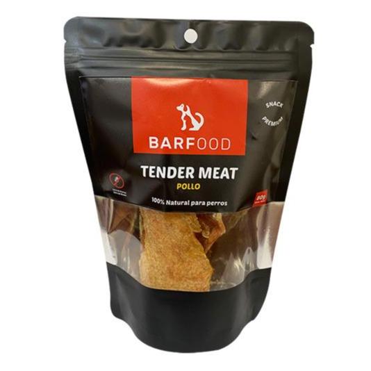 Snack Perros Barfood Tender Meat Pollo 80 grs Mascotas mundolimpio.cl 