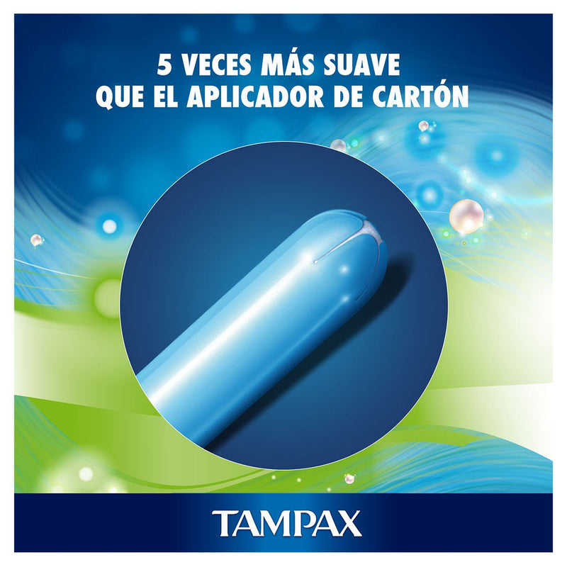 Tampones Super Tampax Pearl 8 un Higiene Personal mundolimpio.cl 