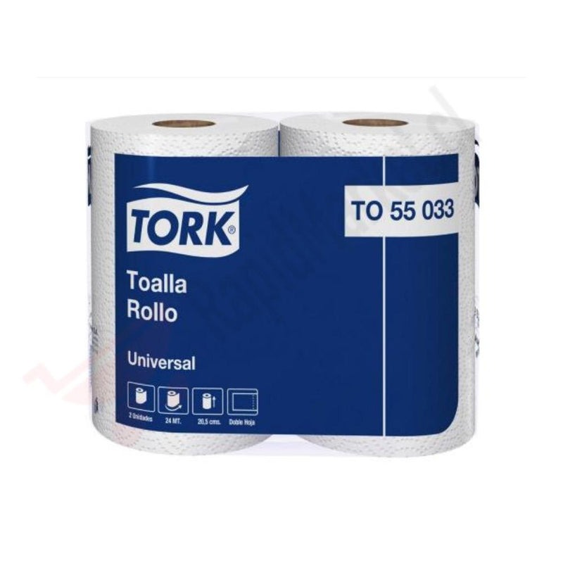 Toalla de Papel Universal Tork 2 Un Hogar mundolimpio.cl 