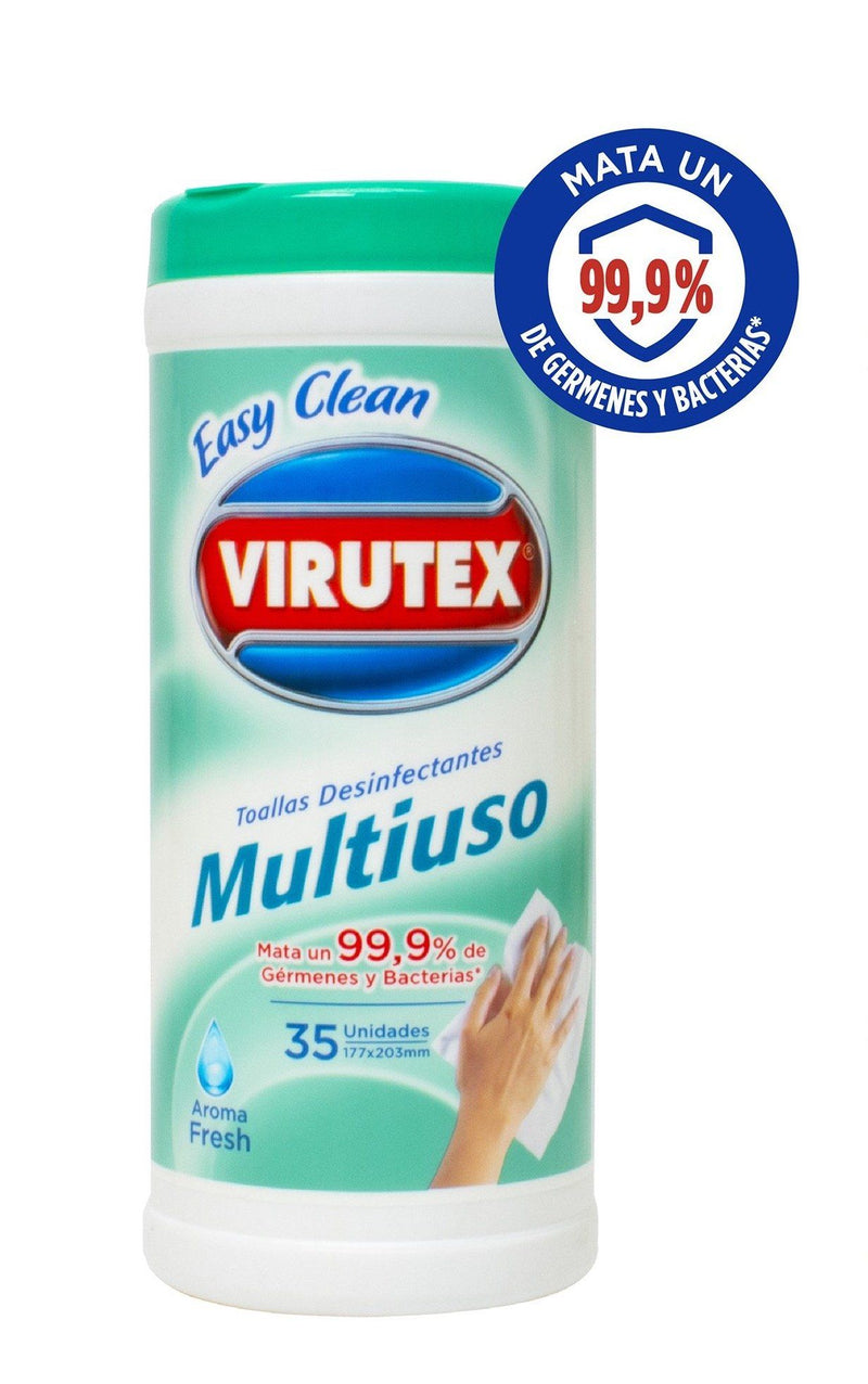 Toallas Desinfectante Multiuso Fresh Virutex 35 Un Hogar Mundo Limpio 