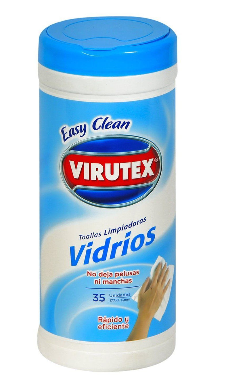 Toallas Limpiadoras Vidrio Virutex 35 Un Hogar Mundo Limpio 
