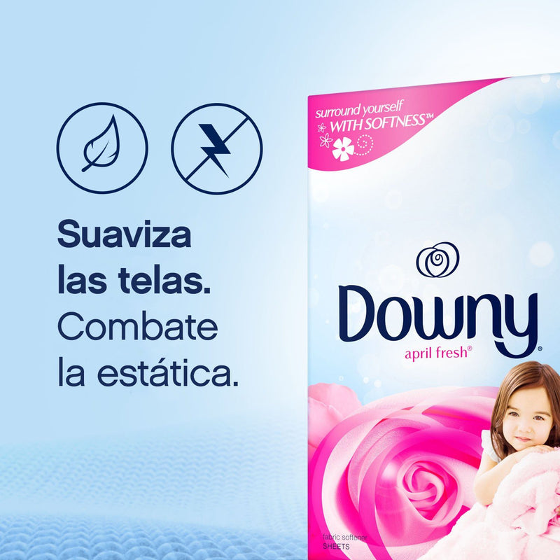 Toallas Suavizantes Antiestatica Downy 34 Un Hogar Mundo Limpio 