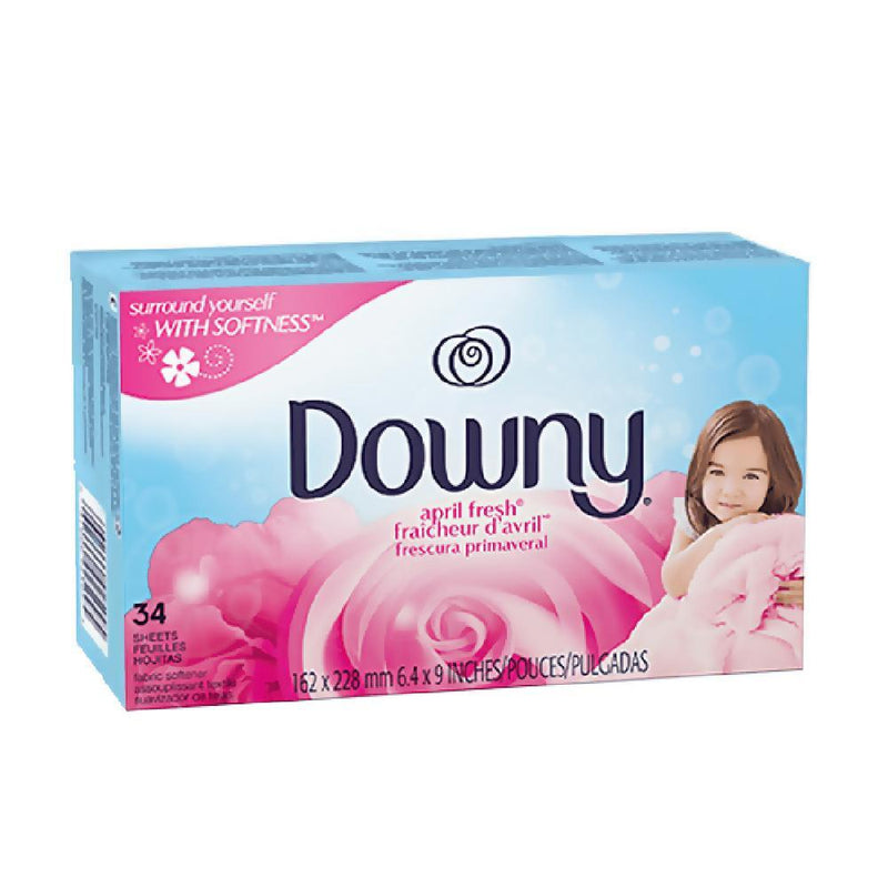 Toallas Suavizantes Antiestatica Downy 34 Un Hogar Mundo Limpio 