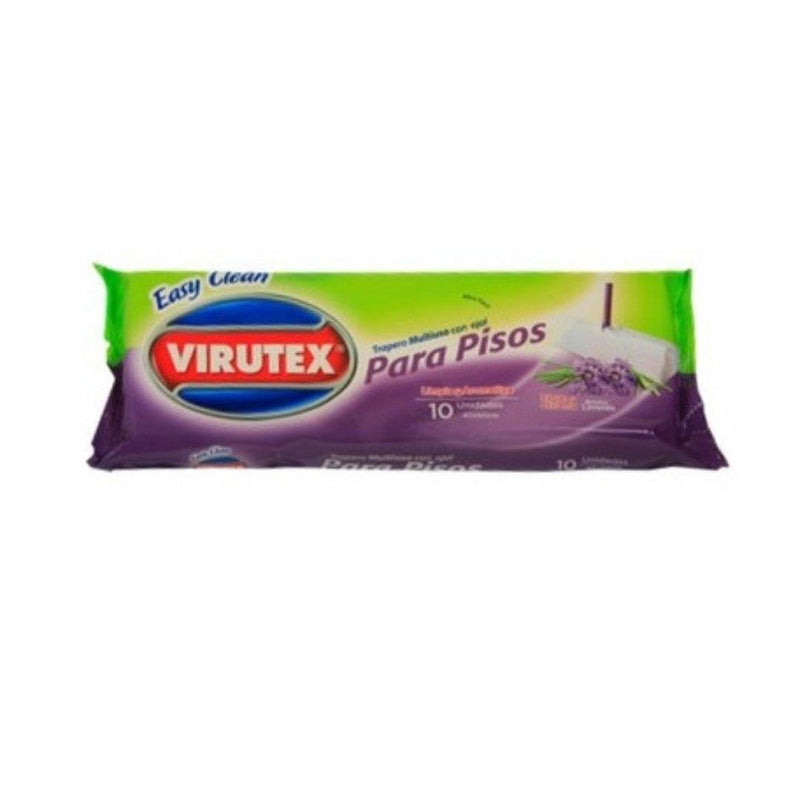 Trapero Humedo para Piso Multiuso con Ojal Lavanda Virutex 10 Un Hogar mundolimpio.cl 
